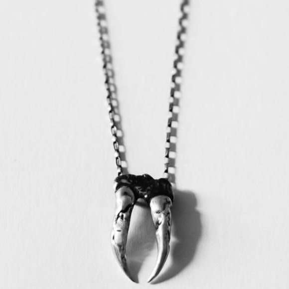 Jewelry - Unique Fang Sterling Silver Necklace